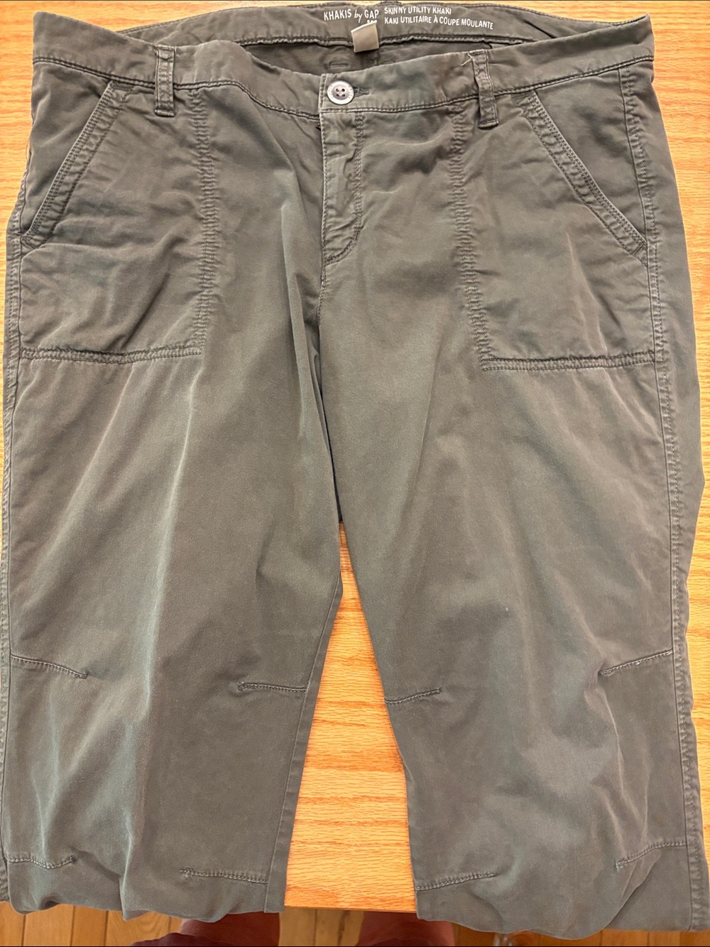 GAP Olive Green Skinny Utility Pants